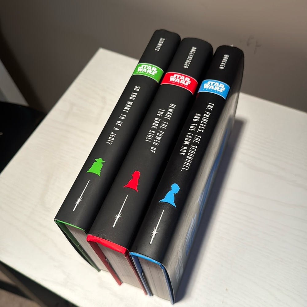 Set of 3 Star Wars books